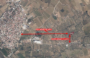 İzmir  Selçuk  Gökçealan Köyünde satılık 1322 m² arazi…