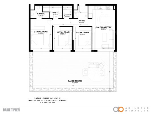 THE AMOUR COLLECTION Vaziyet Planı