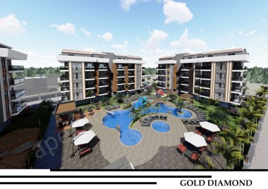ALANYA  OBADA PROJEDEN 1+1 DAİRE