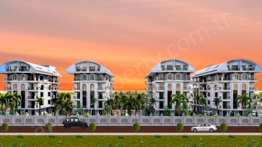 3+1 UUS KAHEKORDNE KORTER (ALANYA/OBA)