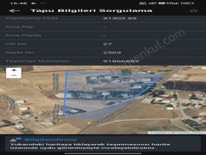 YENİŞEHİR DOKUZÇELTİKTE SATILIK ARSA 