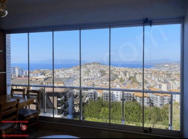 Kuşadası merkezde Full Deniz Manzaralı , Doğalgazlı 3+1 Daire
