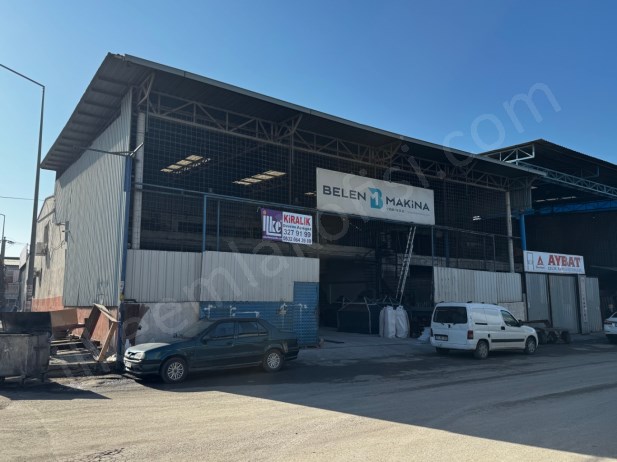 TIRMIL SANAYİ SİTESİNDE 400 M2 ZEMİN 200 M2 ASMA KATLI KİRALIK DÜKKAN