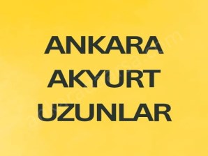 ANKARA AKYURT UZUNLAR DA 23 M2 HİSSELİ TAPULU ÇAYIR