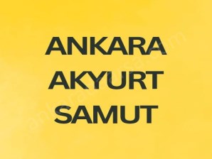 ANKARA AKYURT SAMUT DA  78 M2 HİSSELİ TAPULU TARLA