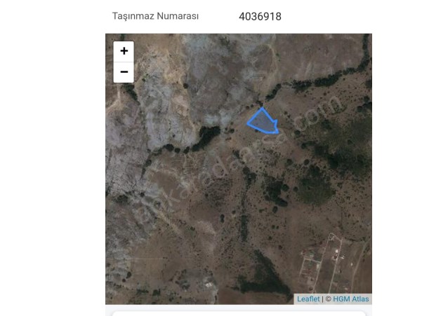 HELİN ÇELİK DEN ANKARA GUDUL CAGA MH. 437 M2 TEK TAPU ARSA (KOD 1953)
