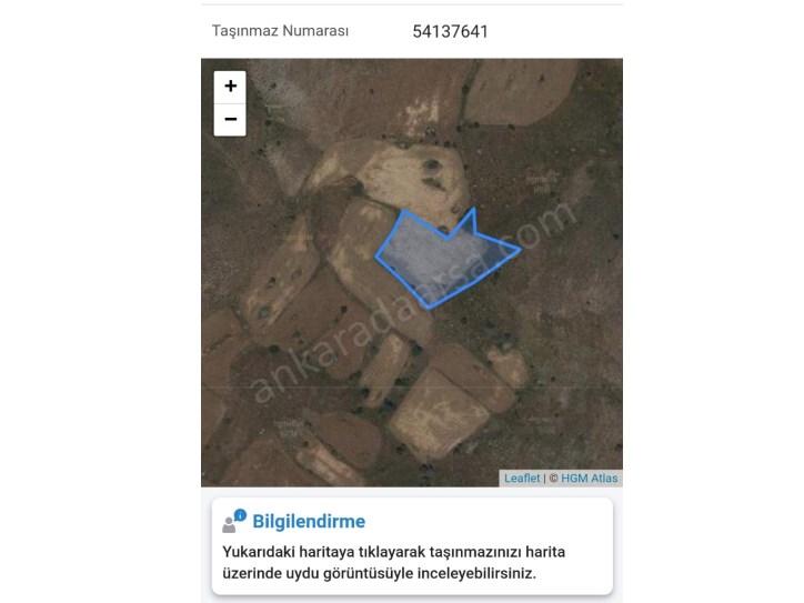 HELİN ÇELİK DEN ANKARA AYAS BASAYAS MH. 40 M2 HISSE (KOD 420)