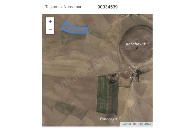 HELİN ÇELİK DEN ANKARA POLATLI HACITUGRUL MH. 43 M2 HISSE (KOD 235)