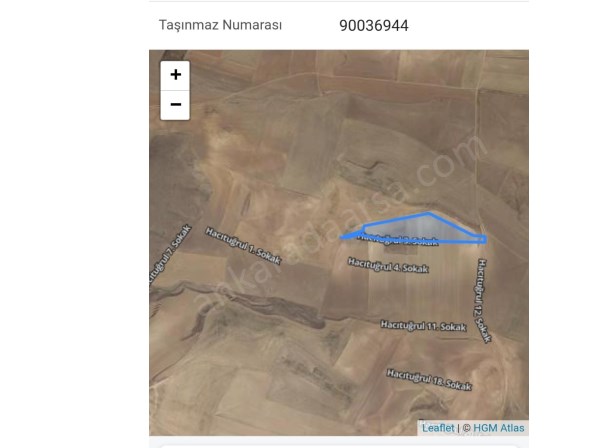 HELİN ÇELİK DEN ANKARA POLATLI HACITUGRUL MH. 160 M2 HISSE (KOD 694)