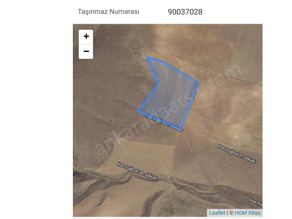HELİN ÇELİK DEN ANKARA POLATLI HACITUGRUL MH. 166 M2 HISSE (KOD 717)