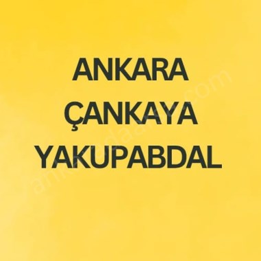 ANKARA ÇANKAYA YAKUPABDAL DA 5 m2 HİSSELİ TAPULU SÖĞÜTLÜK