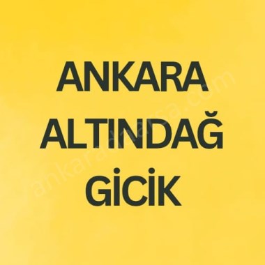 ANKARA ALTINDAĞ GİCİK DE 62 m2 HİSSELİ TAPULU BAĞ