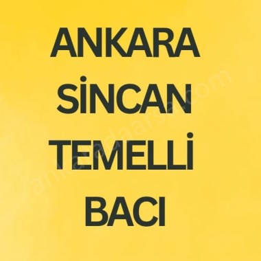 ANKARA SİNCAN TEMELLİ BACI DA  214 m2 HİSSELİ TAPULU TARLA 