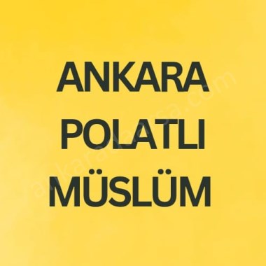 ANKARA POLATLI MÜSLÜM DE 40 M2 HİSSELİ TAPULU TARLA