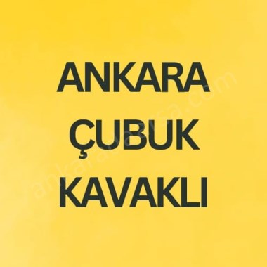 ANKARA ÇUBUK KAVAKLI DA 109 M2 HİSSELİ TAPULU TARLA