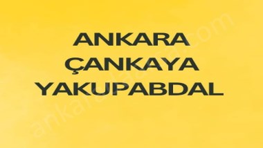 ANKARA ÇANKAYA YAKUPABDAL DA 5 m2 HİSSELİ TAPULU SÖĞÜTLÜK