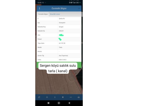 Germen ve Sergen de satılık tarla