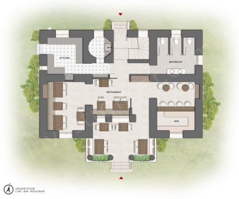 PANORAMİK ATİNA MARİNA VE DENİZ MANZARALI AYRICALIKLI GOLDEN VİSA PROJESİ Kat Planı