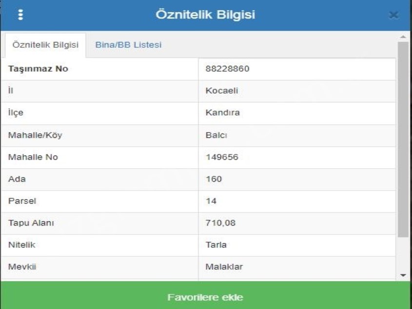 ÇİZGİ EMLAKTAN KANDIRA BALCI DA SATILIK 710 M2 ARAZİ
