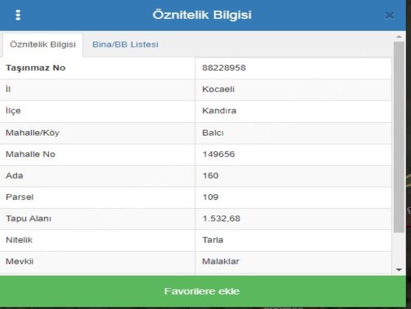 ÇİZGİ EMLAKTAN KANDIRA BALCI DA SATILIK 1532 M2 ARAZİ