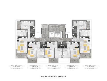 Комплекс Премиум класса на стадии строительства в районе Оба, апартаменты 95-236 кв.м.