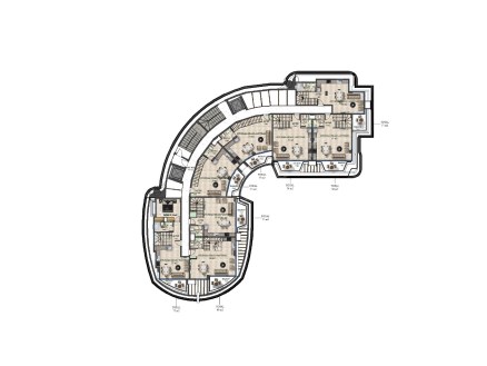 Alanya Obada  site içinde yeni yatırım projesi