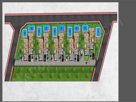 Новый проект в районе Джикджилли с планировками квартир 2+1, 3+1 