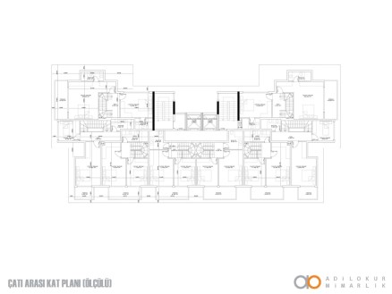 New projekt is located in Oba, Alanya,  close to the beach and right in the city center