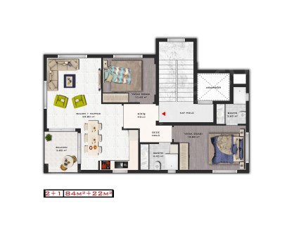 Çıplaklı bölgede lüx sitede 3+1, 4+1, 6+1 daireler