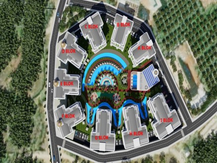 Gazipaşa şehrinde denize 2.800 metre mesafede yeni yatırımlık proje