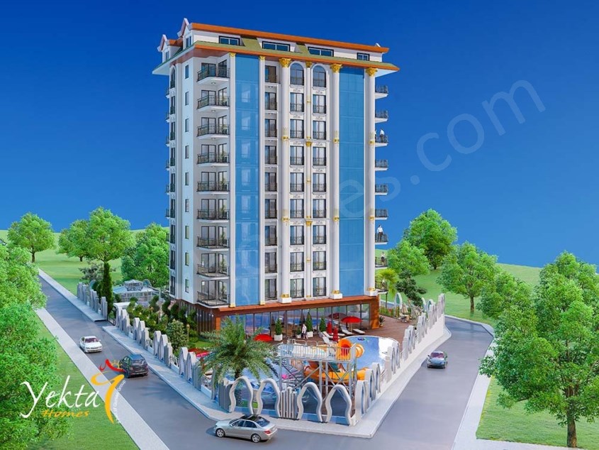 Apartment in the long-awaited residential complex in the heart of Alanya!