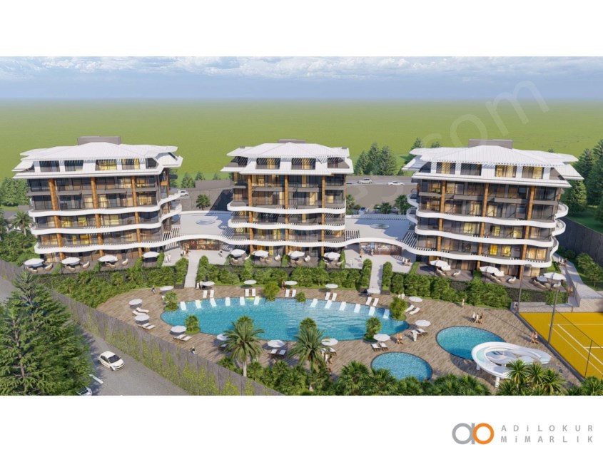 Alanya Oba bölgesinde lüks proje