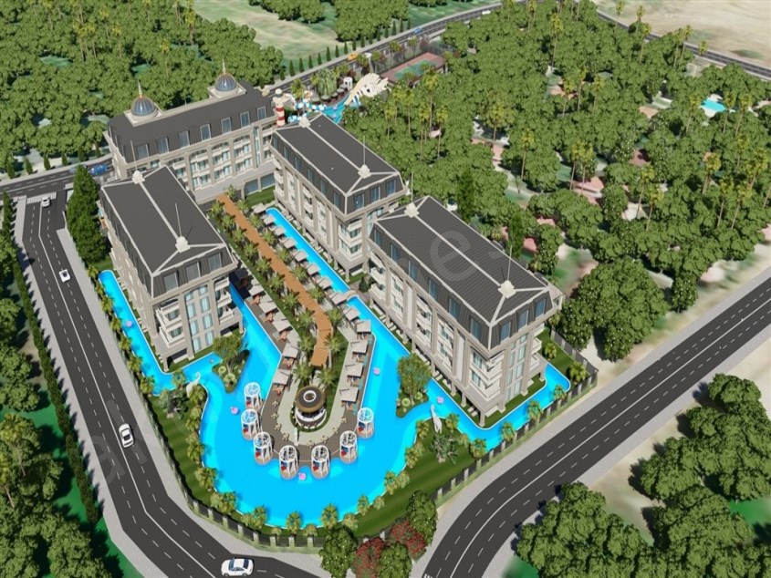 Oba bölgesinde zengin altyapıya sahip  yeni lux proje