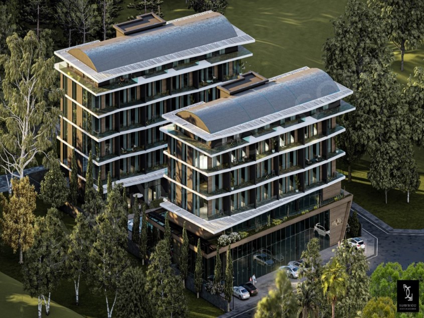 Новая резиденция в Демирташ, квартиры площадью от 1+1, 2+1, 49-118м².