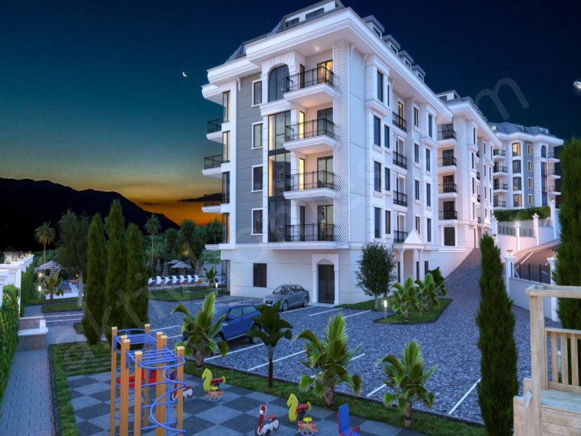 New project with great design in Antalya
