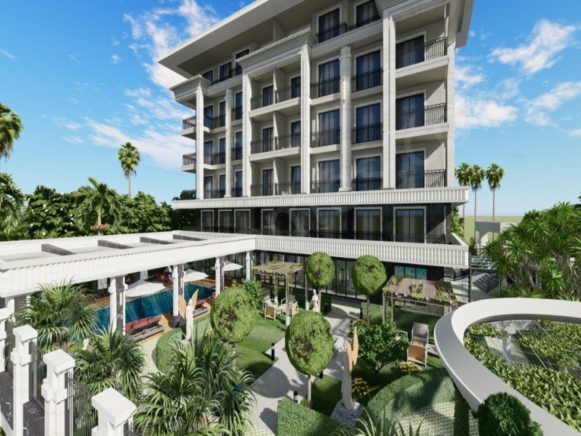 Eşsiz yatırım teklifi: Daireler, bungalovlar ve villalar 38 140m2 Denize 350 metre mesafede