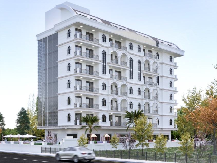 A Project of Outstanding Perfection in Alanya’s famous and popular neighborhood OBA