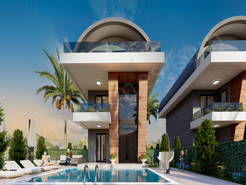 Investitionsprojekt im Zentrum von Alanya mit 2 + 1 Wohnungen