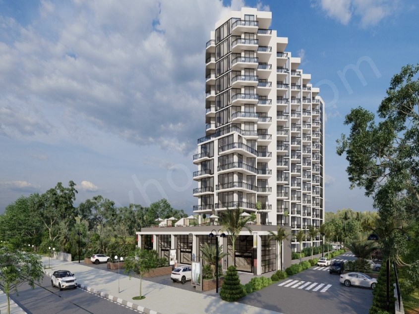 Yeni modern proje İncekum bölgesinde