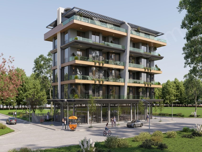 Yeni modern proje İncekum bölgesinde