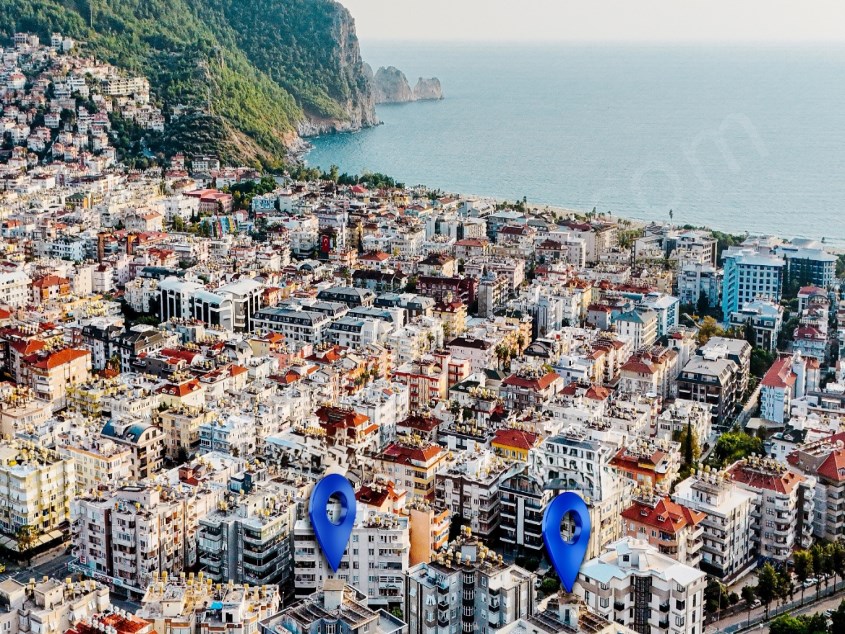 Yeni projemiz Alanya, Avsallar Mahallesinde çarşı merkezi ve denize yürüme mesafesindedir 