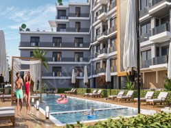 ANTALYA FİNİKE, SAHİLKENT MAH.DE FULL DENİZ MANZARALI SATILIK DAİRELER