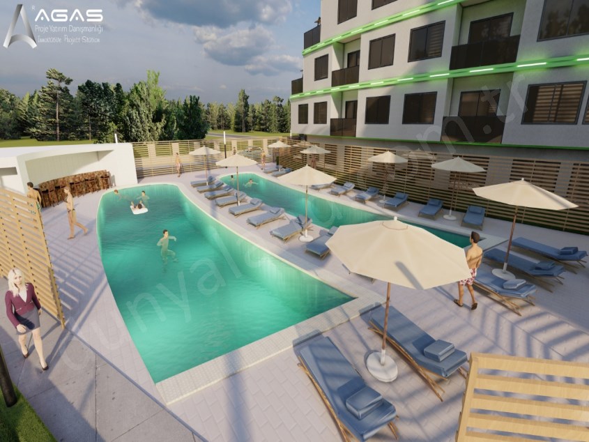 ANTALYA AKSU ALTINTAŞ FULL DENİZ MANZARALI SATILIK DAİRE