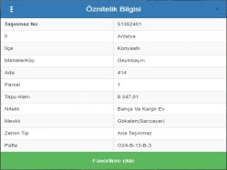 GEYİKBAYIRI SİNAN DEĞİRMENİNDE VİLLALAR YANI TEKTAPU KÖŞE PARSEL