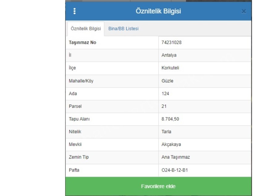 KORKUTELİ GÜZLEDE MEYVE BAHÇESİ OLMAYA UYGUN 8.704 METREKARE TARLA