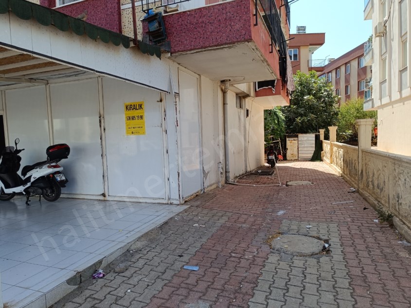 YENİ EMEK PAZARI YANINDA 2 KATLI WCLİ KİRALIK DÜKKAN
