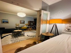 4.Levent Sapphire AVMye komşu 1+1  eşyalı kiralık daire 