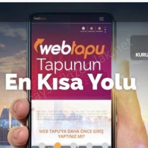 E-Devlet yada Webtapu Üzerinden Tapu Başvurusu Yapmak - Resimli Anlatım
