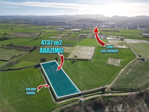 EZİNE SEFERŞAH MAHALLESİNDE 4737 M2 FIRSAT ARAZİ