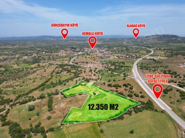 KEMALLI KÖYÜNDE SATILIK 12.350 M2 ARAZİLİ HAZIR ÇİFTLİK